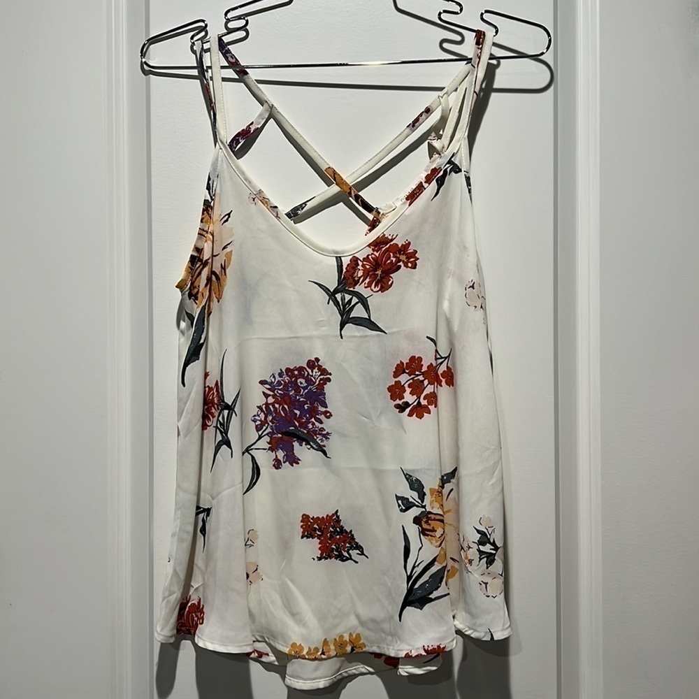 Sienna Sky. Sheer Baby Doll Tank Top. Size XS. NWT.